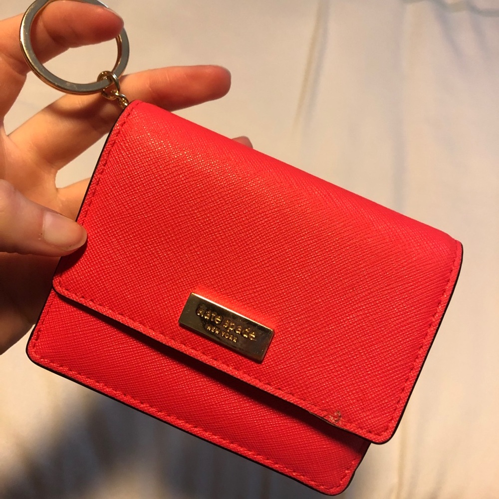 Kate spade red wallet